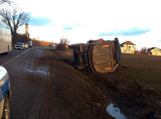 Vozač prevrnuo kamion na putu Bijeljina - Brčko