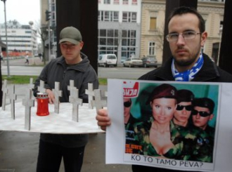 Protesti u Osijeku zbog Lepe Brene 