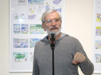 Lopare: Upriličena izložba Zdravka Mićanovića povodom 20 godina autorskog rada na stripu