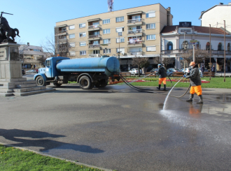 Bijeljina: Pranje gradskih ulica od 15. do 30. aprila (RASPORED)