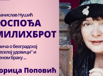 Glumica Gorica Popović gostovaće 21. maja u Bijeljini sa komedijom “Gospođa Milihbrot” 