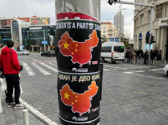 U Beogradu plakati sa porukom "Tajvan je dio Kine"