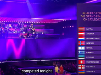 Završeno drugo polufinalno veče Evrovizije: Dalje idu Grčka, Izrael, Estonija... (VIDEO)
