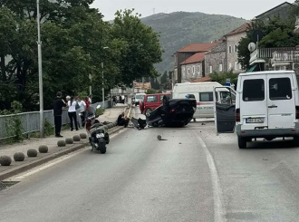 Nesreća u Trebinju: Poginula jedna osoba