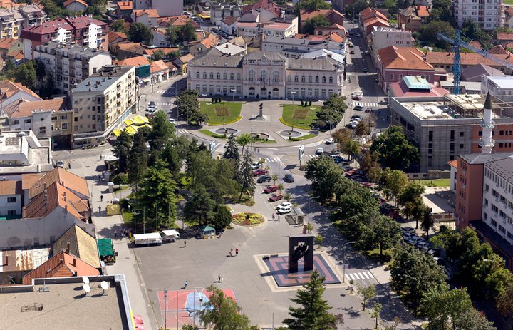 Gradski trg, Bijeljina