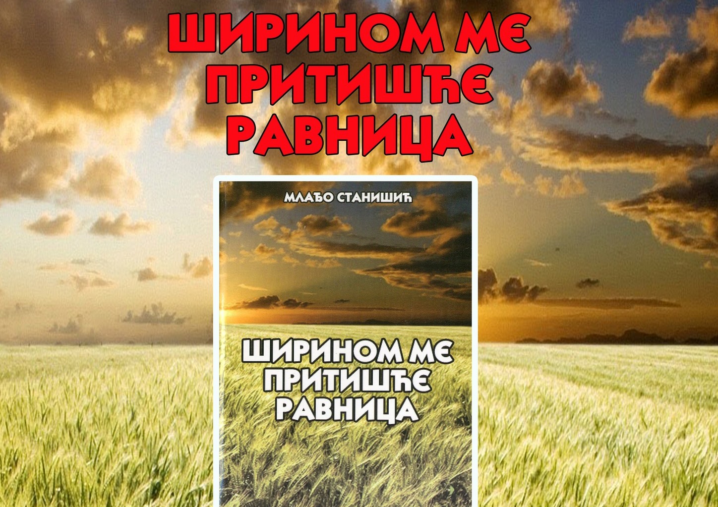 Bijeljina, Širinom me pritišće ravnica NB Filip Višnjić