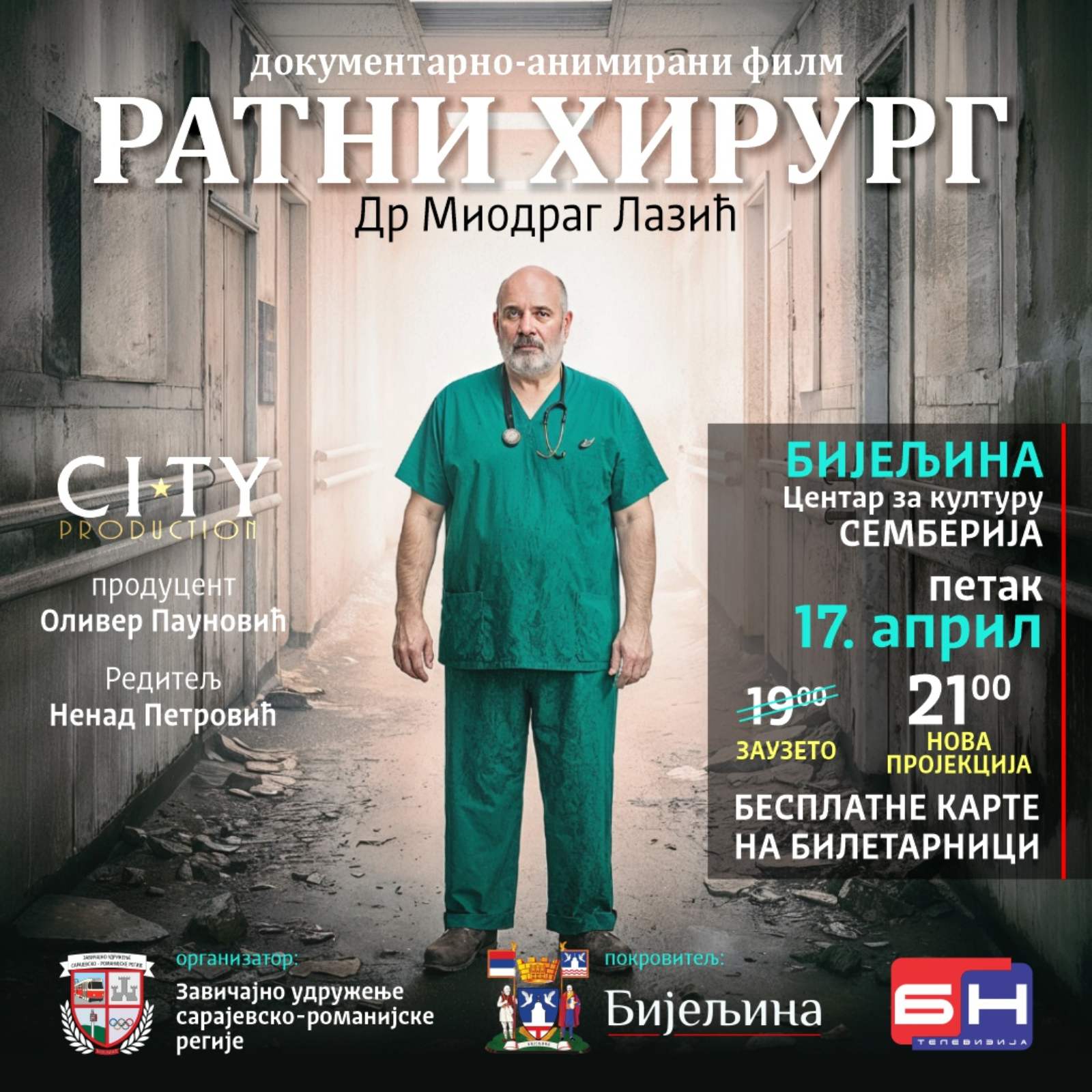 Bijeljina, Ratni hirurg CZK Semberija