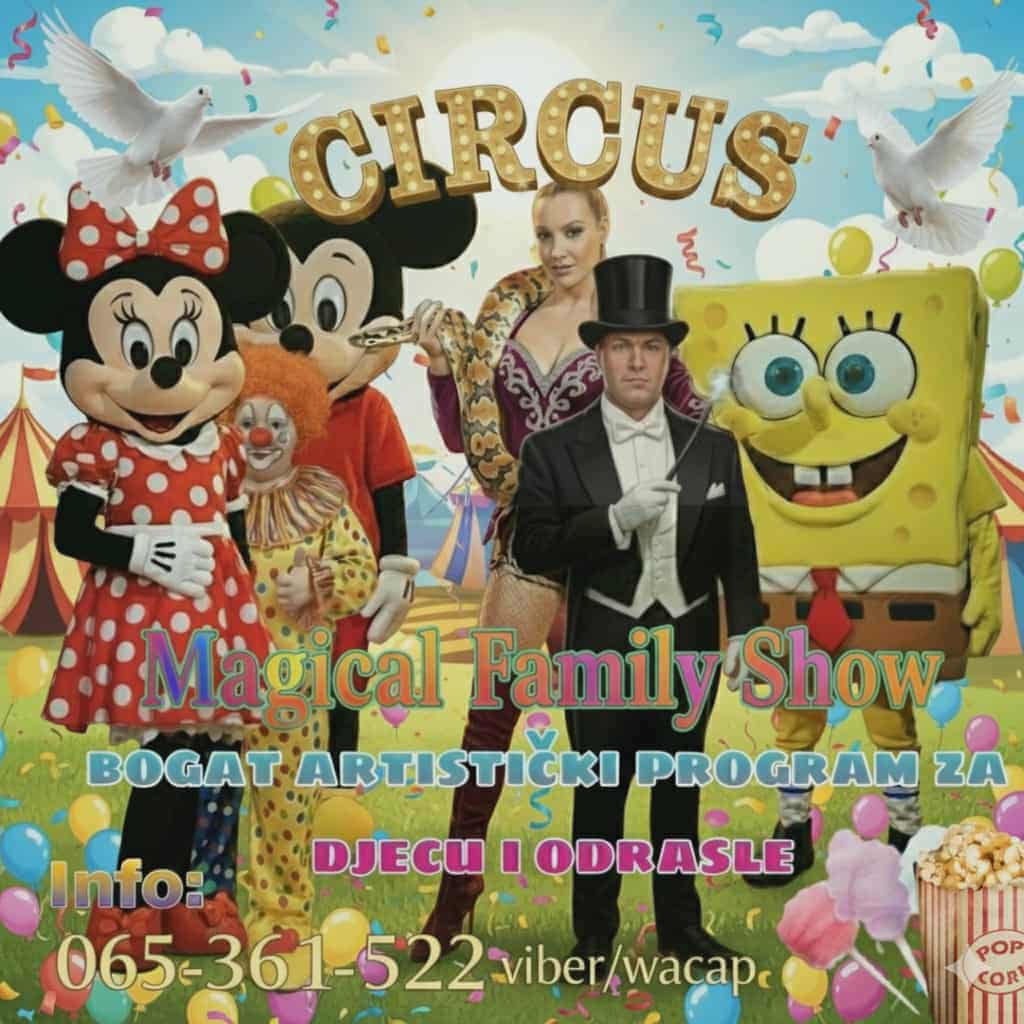 Bijeljina, Cirkus Fantasia Gradski bioskop