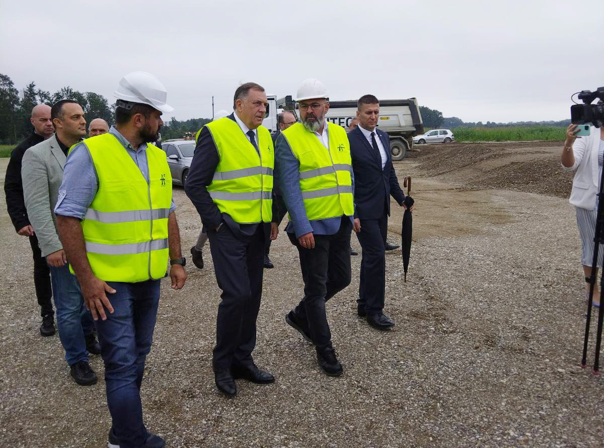Dodik: Dionica auto-puta do Bijeljine biće završena do kraja iduće godine