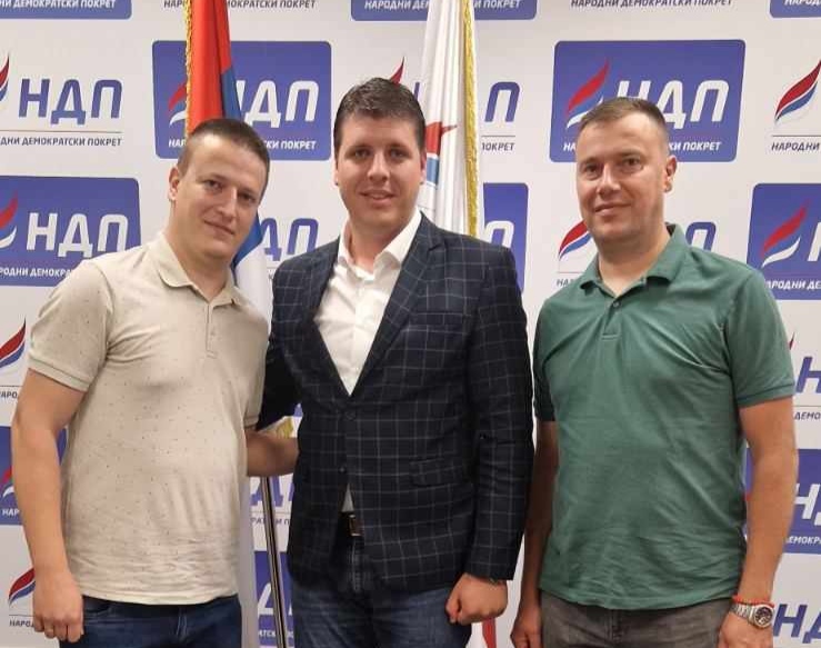 Aleksandar Popović, novi predsjednik OO NDP-a Ugljevik