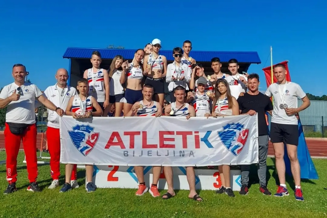 Atletski klub "Atletik" osvojio 14 medalja na Pojedinačnom prvenstvu RS