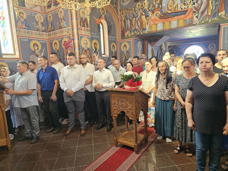 Velika Crkveno-narodna svetkovina u Ugljevičkoj Obriježi: Slava Bogu-počast junacima