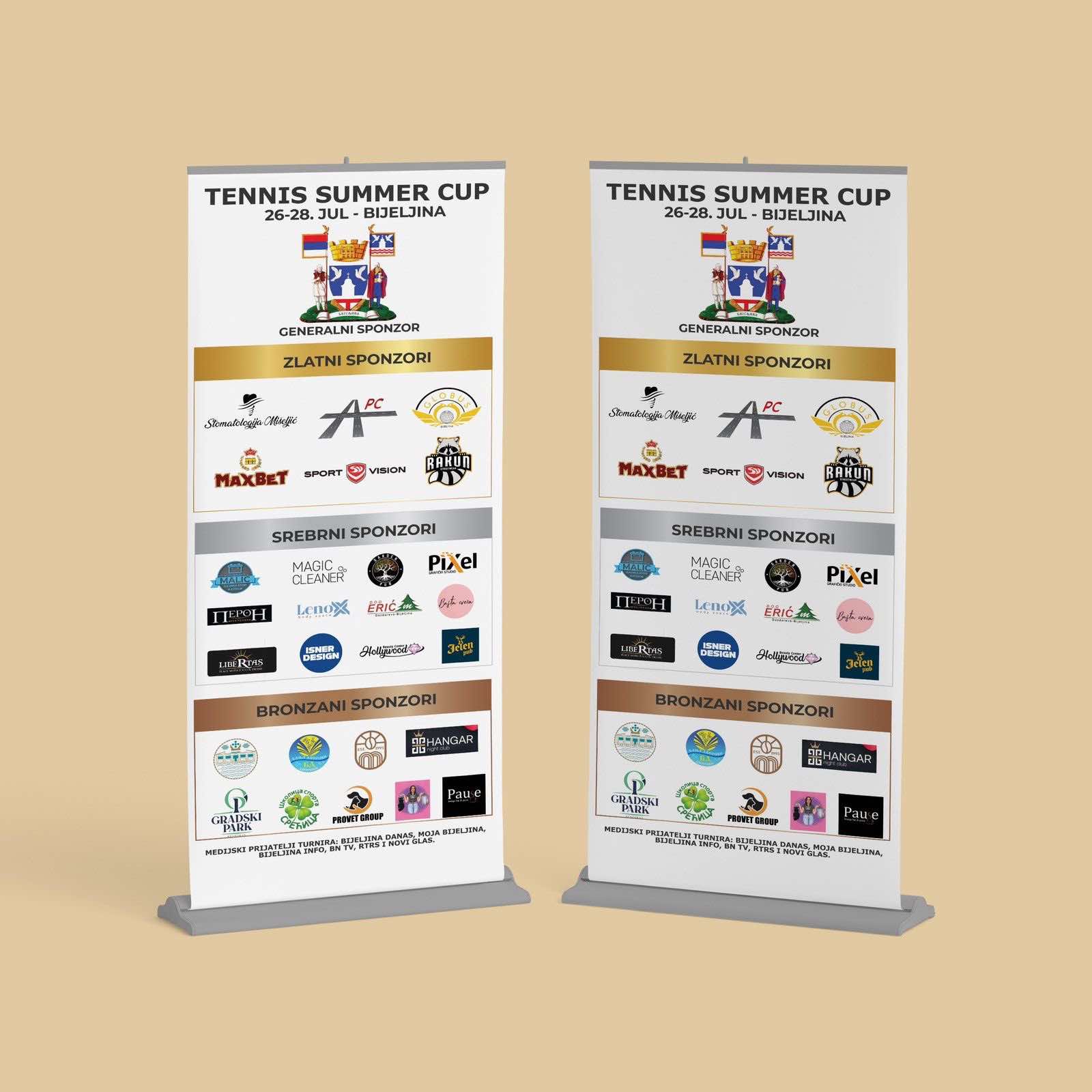 Počinje 5. Tennis Summer Cup Bijeljina 2024