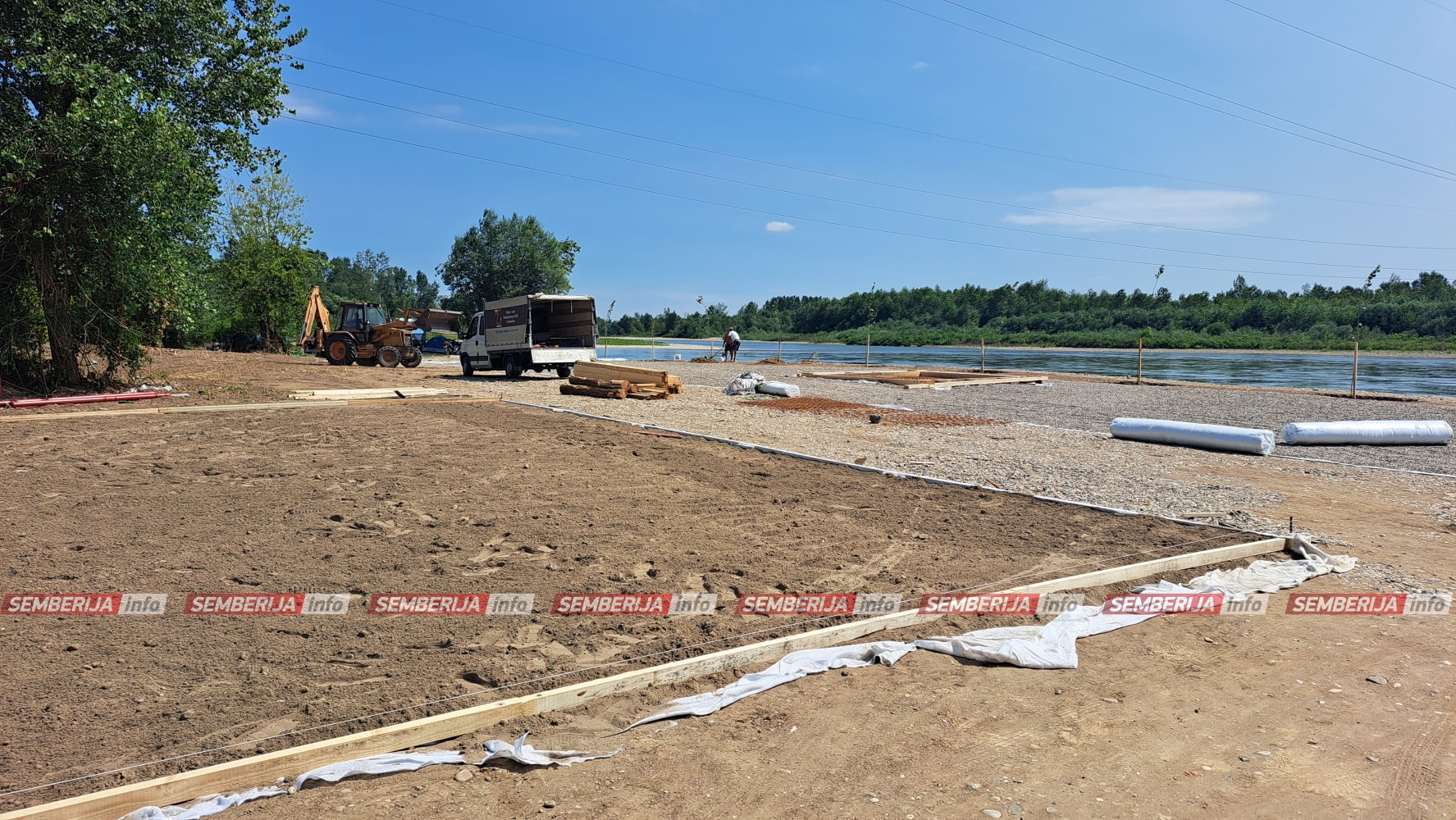 Janja dobija modernu plažu na Drini