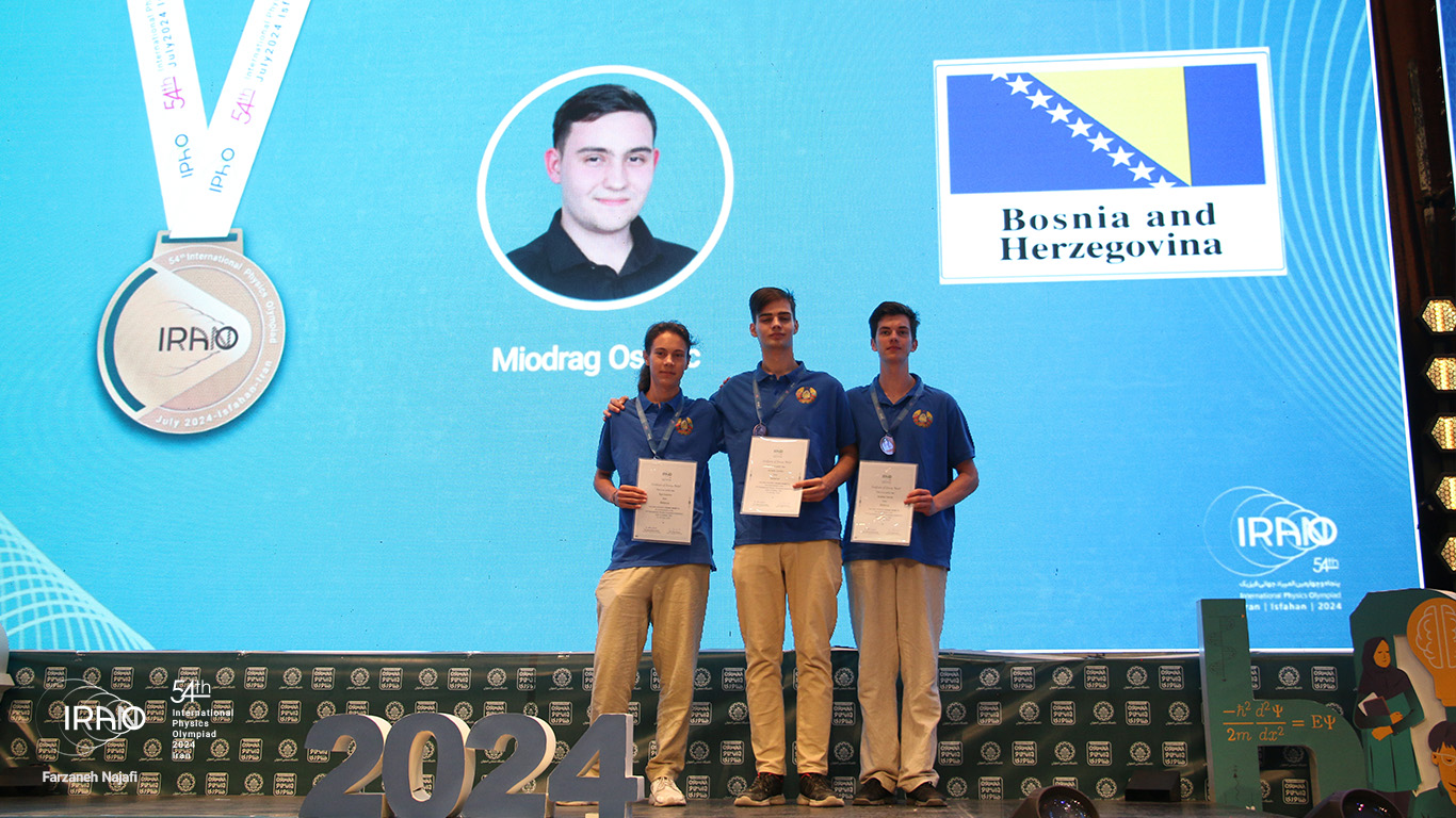 Miodrag Ostojić iz Bijeljine bronzani na Međunarodnoj olimpijadi iz fizike
