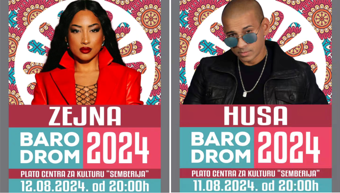 Festival "BARO DROM" u Bijeljini će ugostiti Zejnu, Husu, Jaska, Aleksandru...