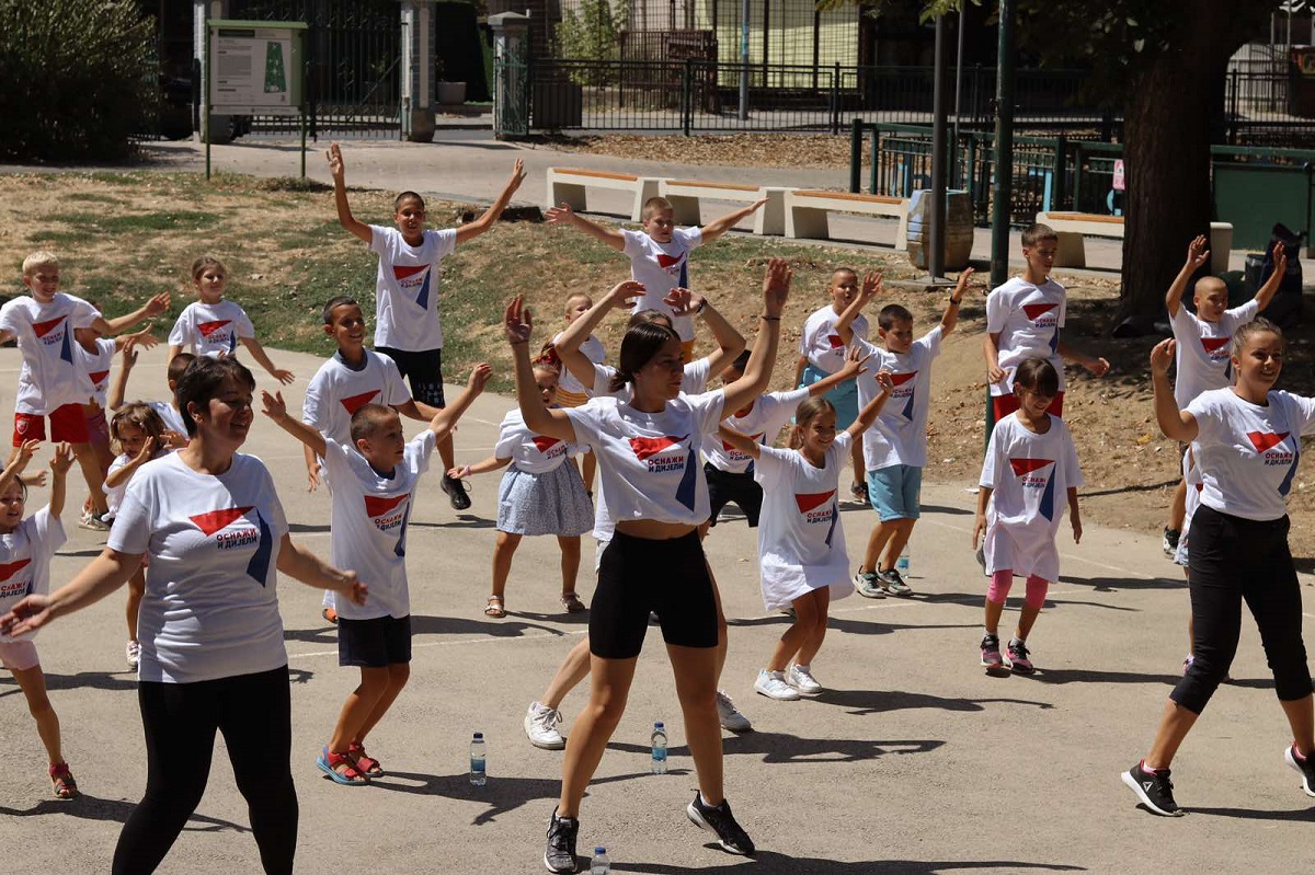 Bijeljina: Održan trening na otvorenom, TRB podržava zdrave navike mladih