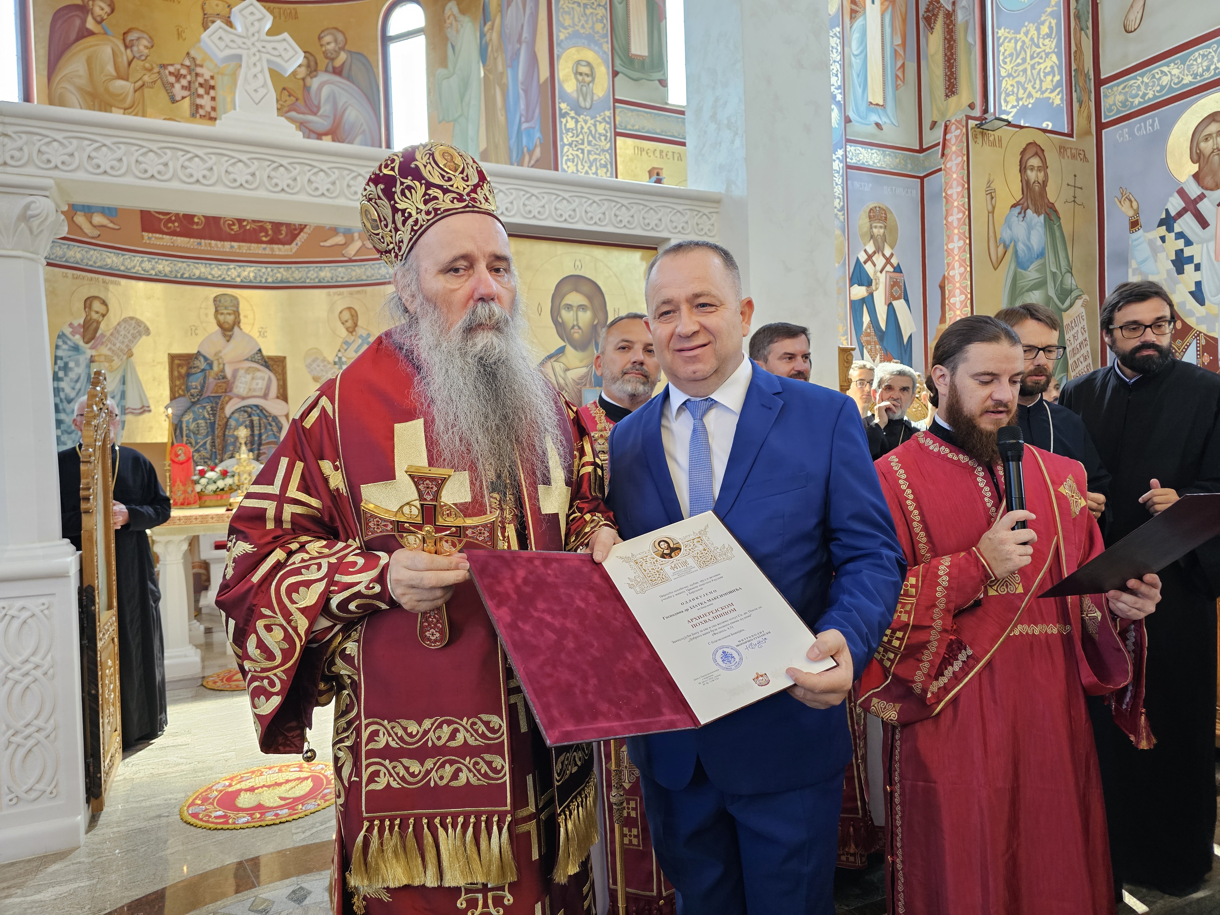 Crkva cijeni djelo dr Zlatka Maksimovića: POHVALNICA DOSTOJNOM SEMBERCU