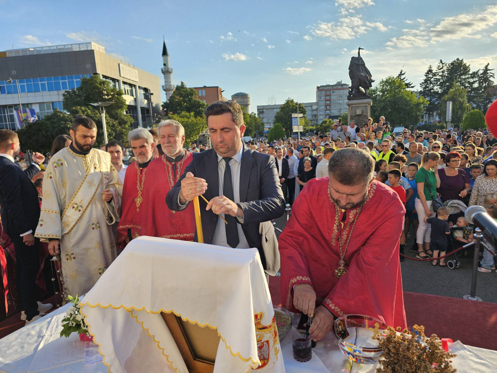 Obilježena krsna slava grada Bijeljina FOTO