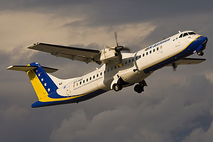 Olupina aviona bivše avio kompanije iz BiH stoji pored puta u Njemačkoj