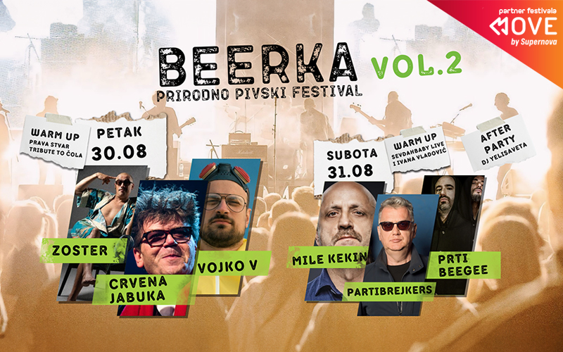 Supernova partner Beerka festivala: Pivska avantura i muzički spektakl u Istočnom Sarajevu