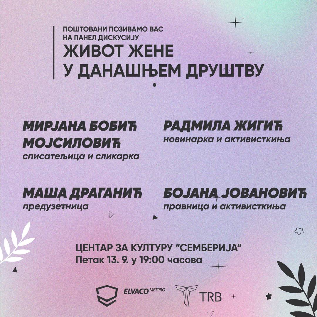 Panel „Život žene u današnjem društvu“ poklon TRB-a građanima Bijeljine
