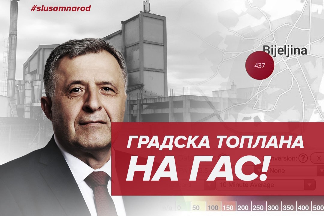 Prim. Dr Mikajlo Lazić: “Bijeljina više neće biti jedan od najzagađenijih gradova u Evropi!"