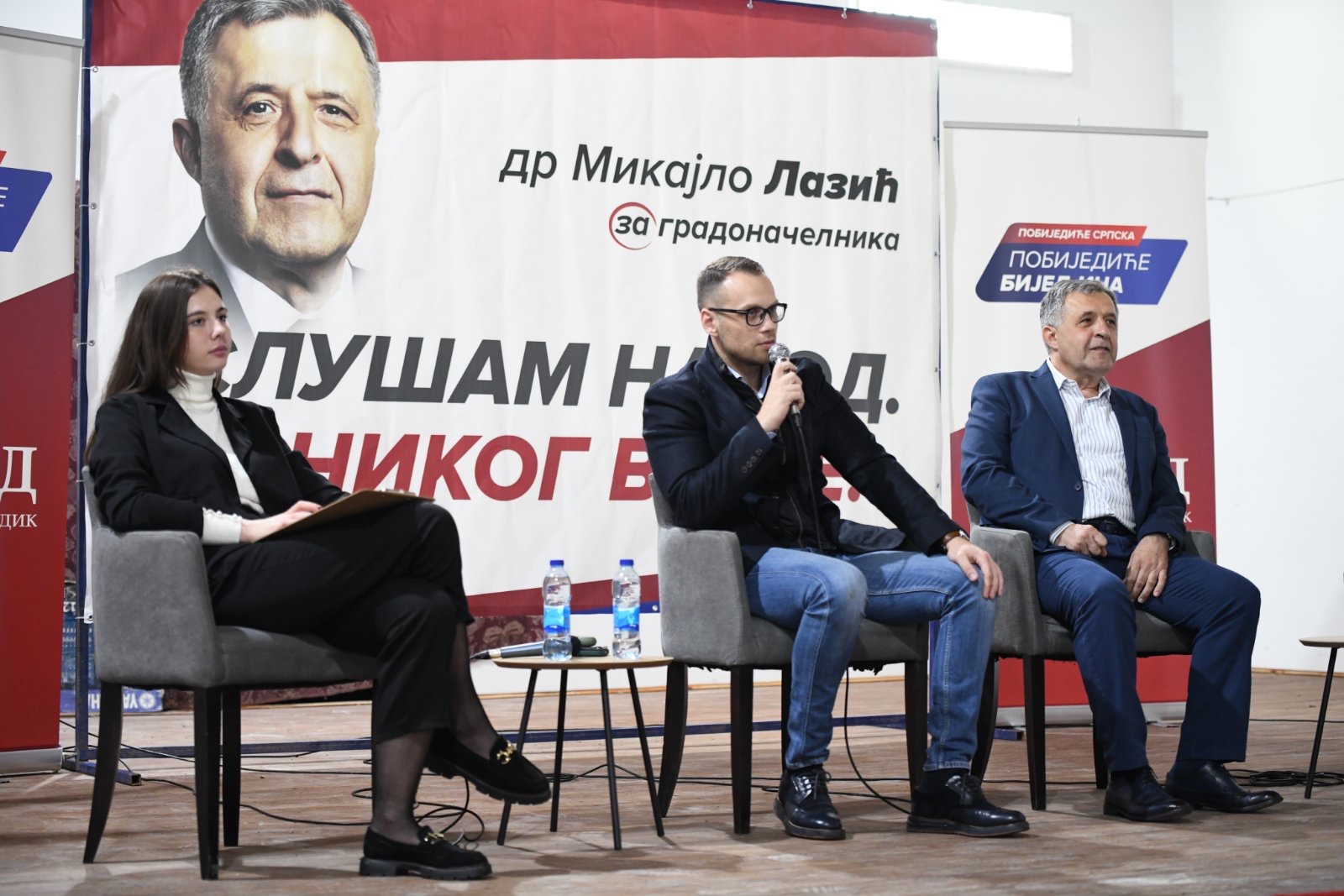 Dr Lazić i kandidati SNSD-a srdačno dočekani u Čardačinama