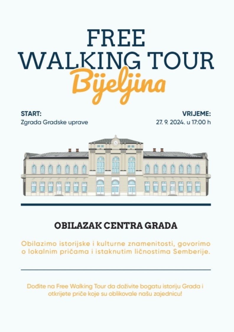 Jasna Pazarac Savić: RSS je danas poklonila građanima Free Walking Tour, na Gradu je da ga iskoristi