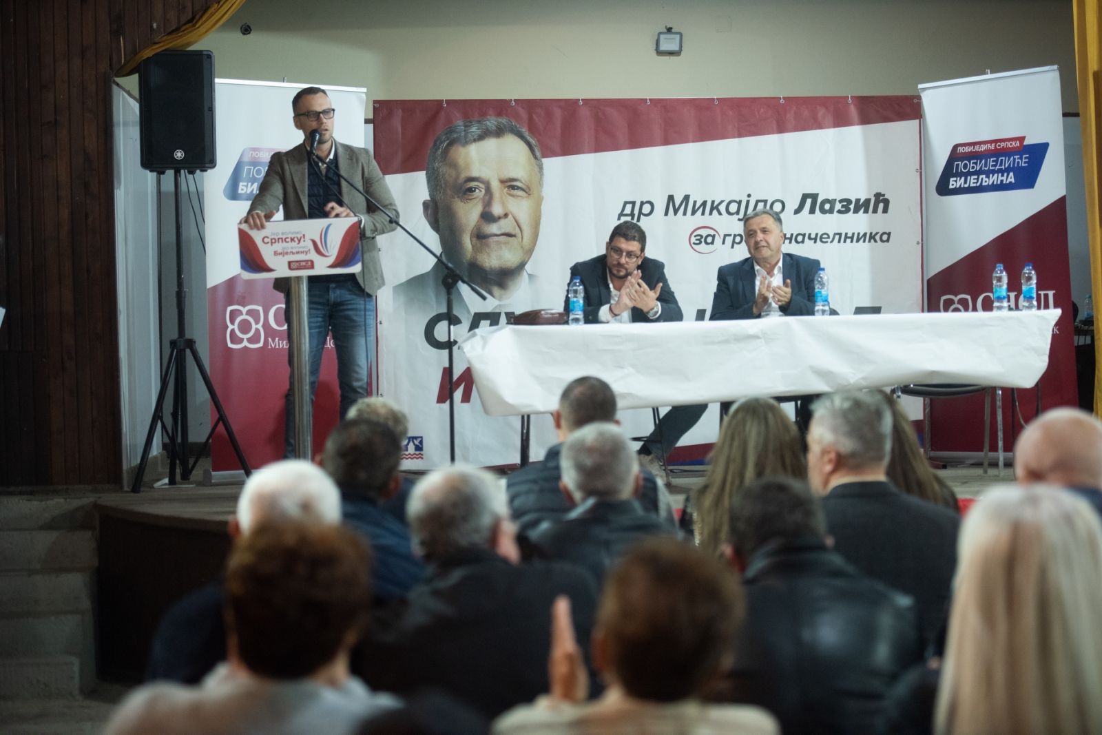 Emotivan doček za Dr Lazića i kandidate SNSD-a u Magnojeviću: „Želim da ostavimo našu Bijeljinu i Semberiju boljom za svu našu djecu“