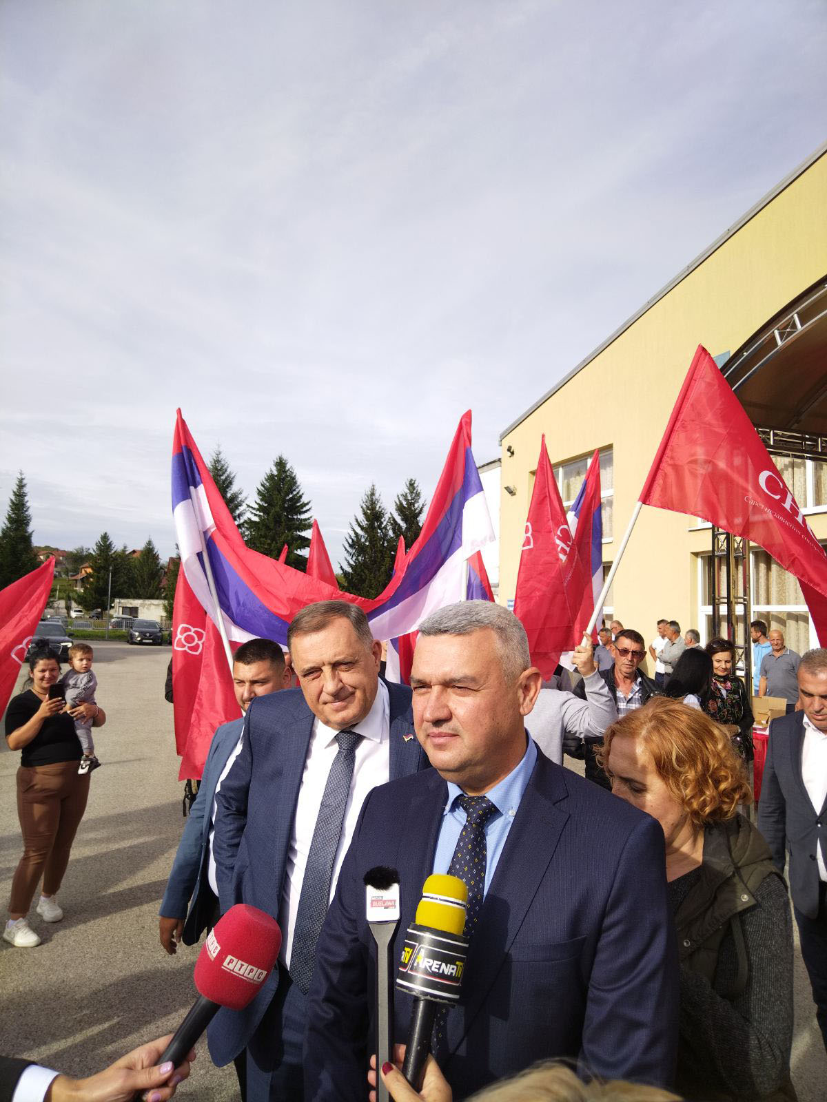 Dodik: Pobjeda Stevana Sandića otvara put razvoja i prosperiteta Lopara