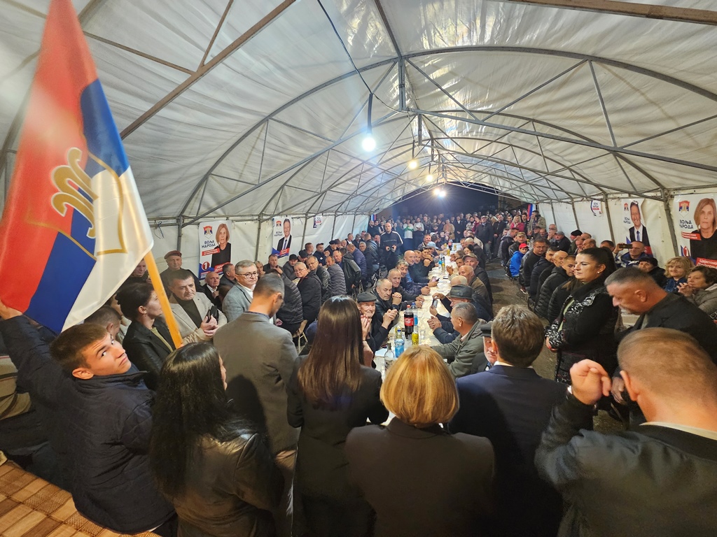 Vasilije Perić u Tutnjevcu: UGLJEVIK ZAUVIJEK BASTION SDS-a