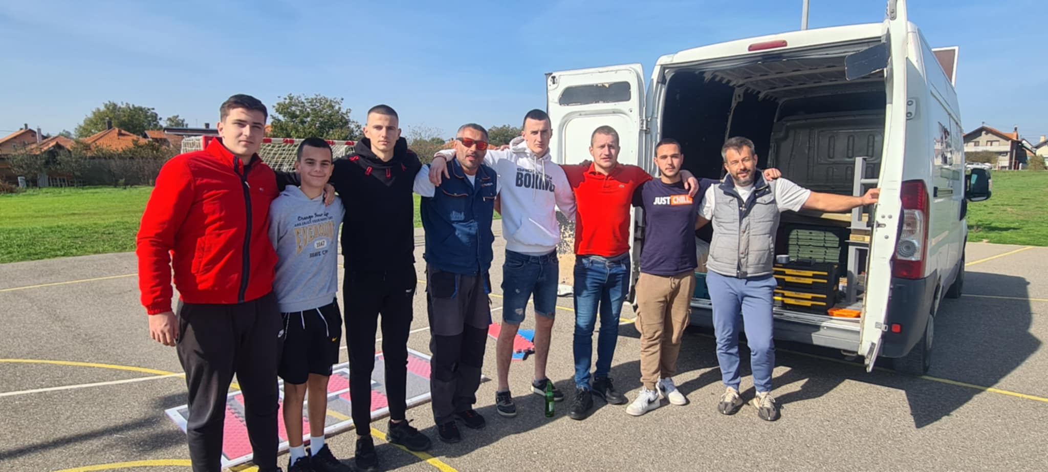 Nova koš tabla za omladinu MZ Ledinci