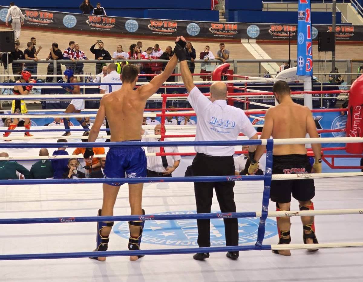 Stanišić prekidom do medalje na Evropskom prvenstvu u kik boksu!