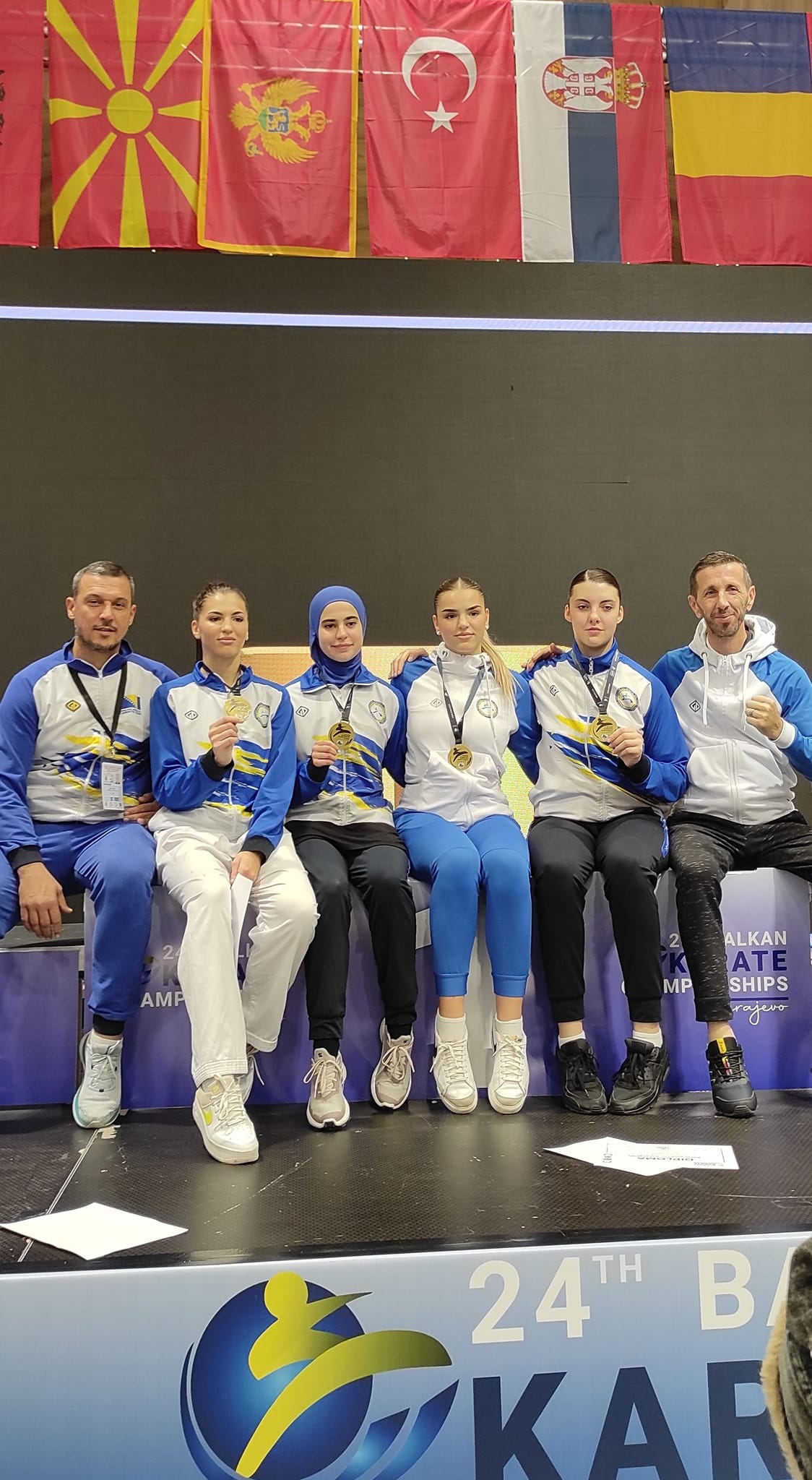 Veliki uspjeh bijeljinskih karatista: Mia Milica Vujić vicešampion Balkana