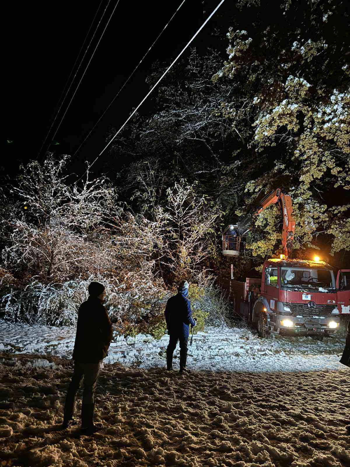 Savić na terenu sa radnicima Elektro-Bijeljine: "Zahvalnost našim radnicima koji rade od jutra do večeri"
