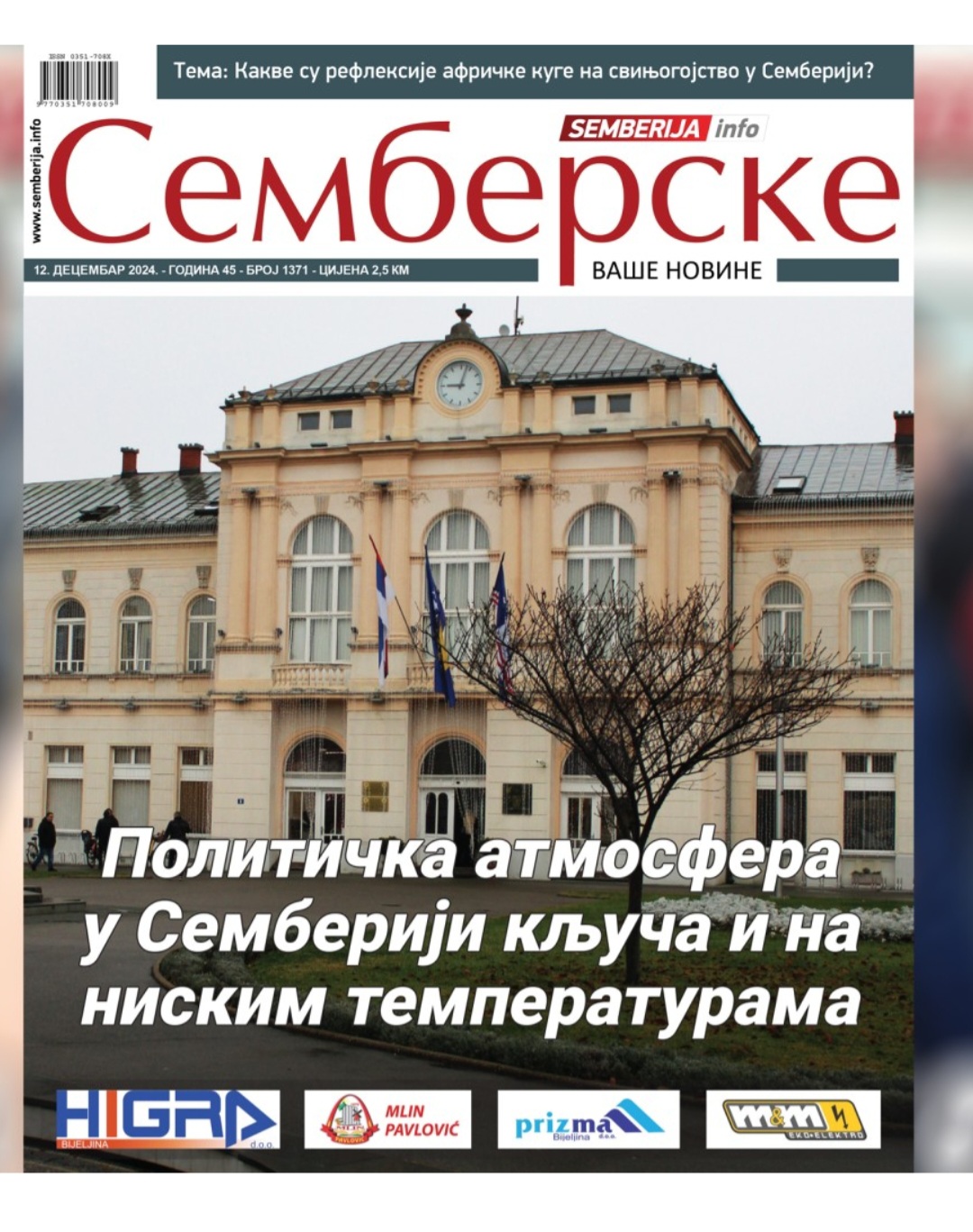 Šta vas čeka u novom broju "Semberskih novina"