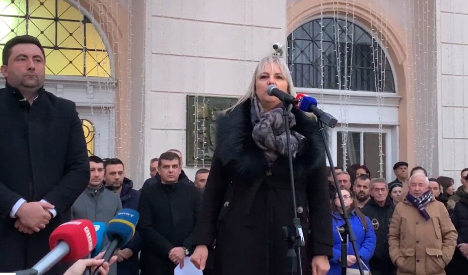 U Bijeljini održan protestni skup FOTO
