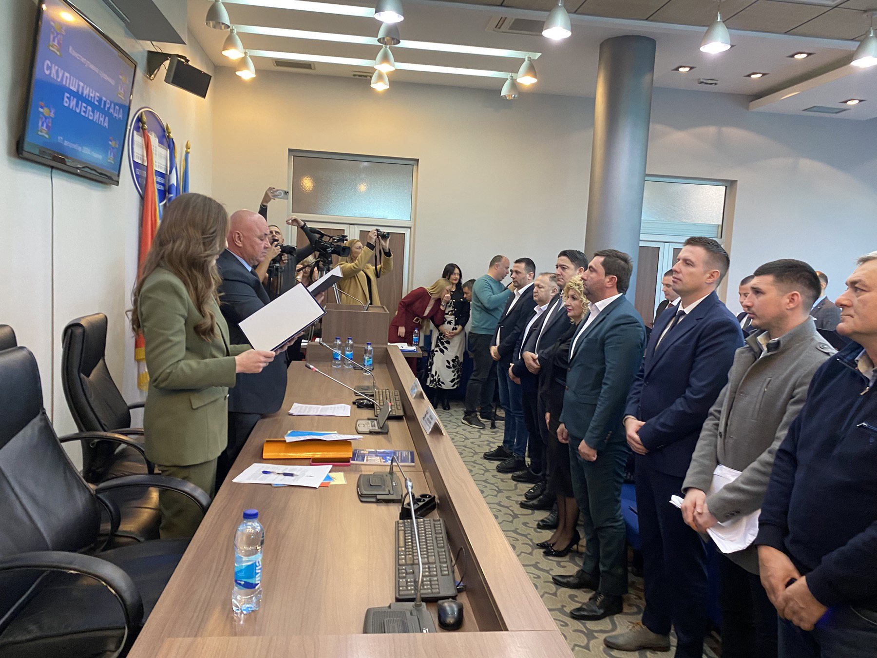 Prekinuta konstitutivna sjednica Skupštine grada Bijeljina, nastavak 24. decembra