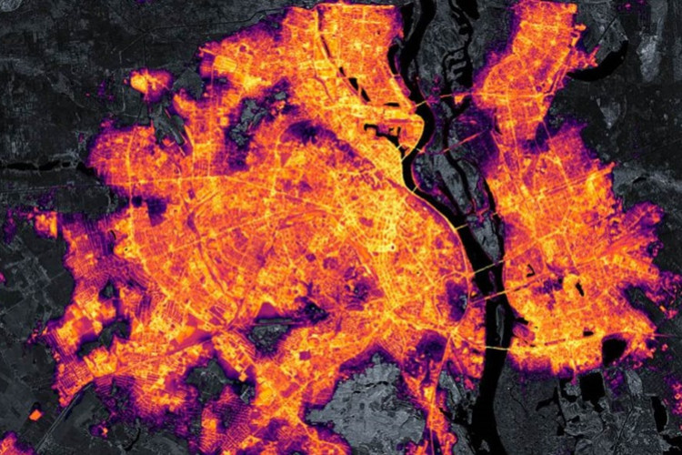 Objavljena mapa koja pokazuje požare u Kaliforniji