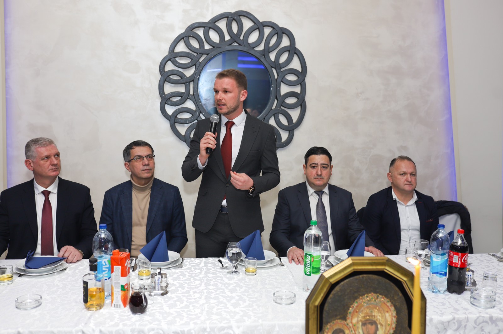 Stanivuković na Bogojavljenje u Bijeljini: Vjerujem u srpstvo dok god je krsne slave