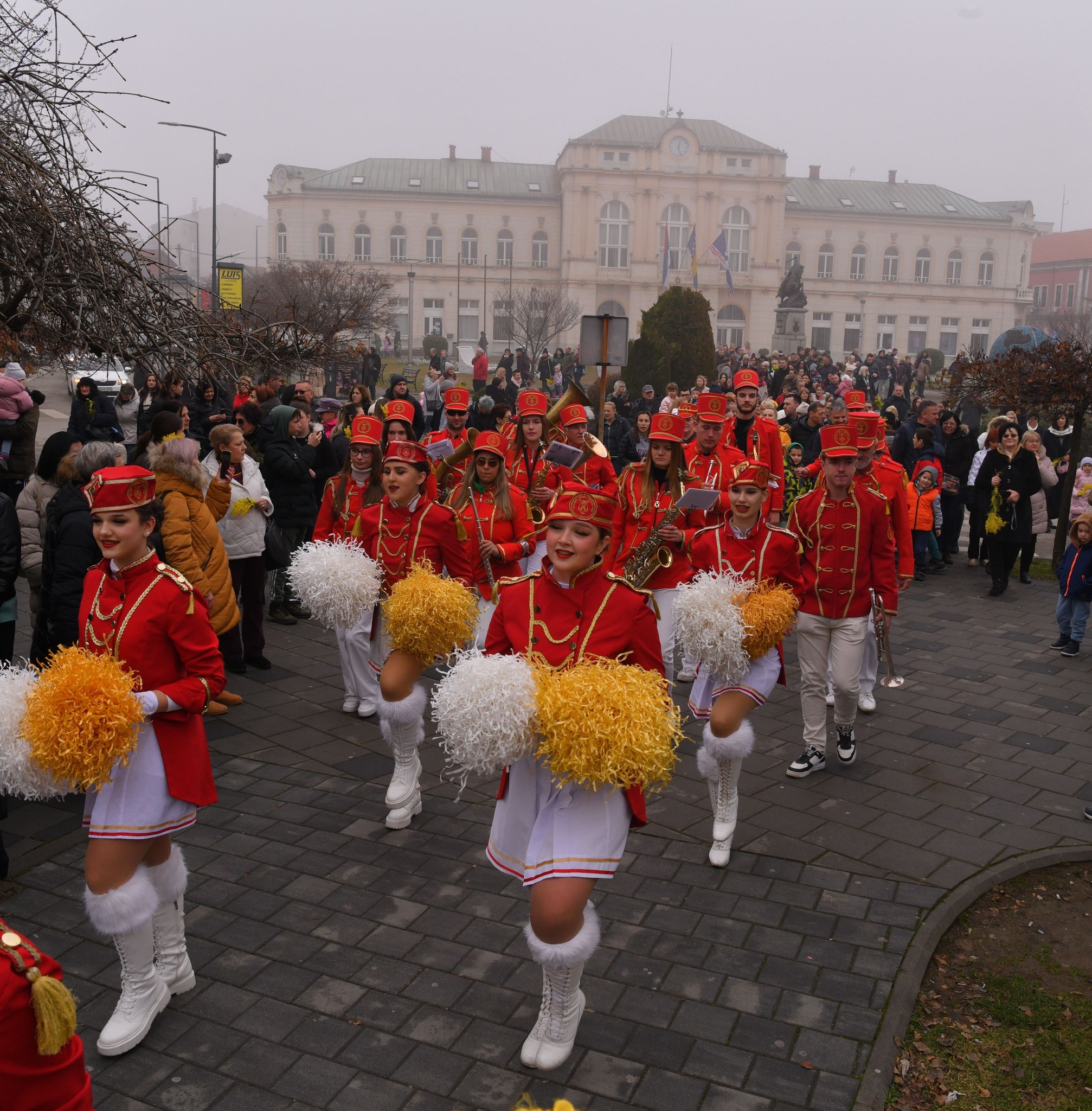 Karavan mimoze prodefilovao Bijeljinom FOTO