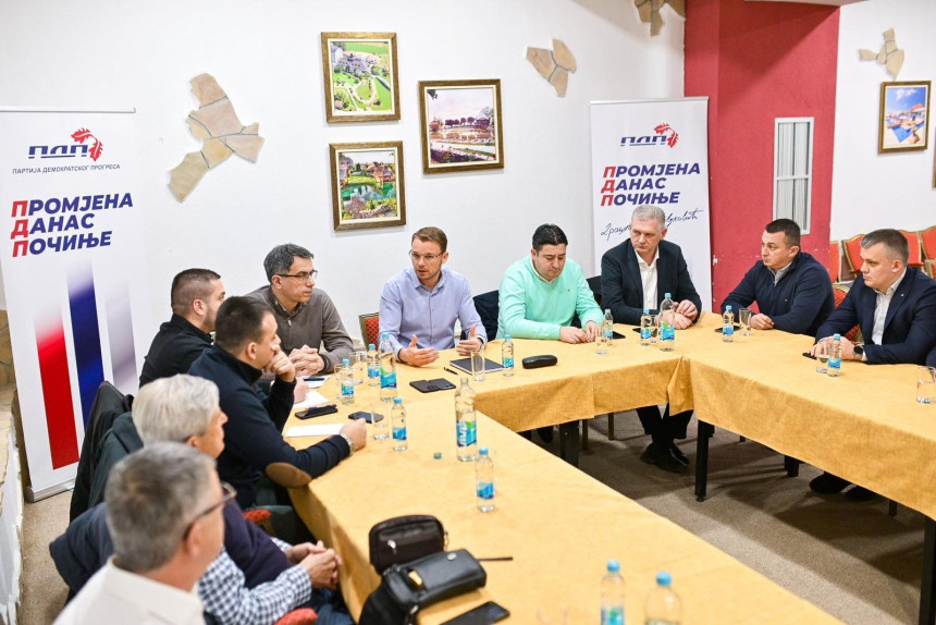 Stanivuković u Bijeljini: Cilj nam je da u izbornoj jedinici 6 udvostručimo izborni rezultat 