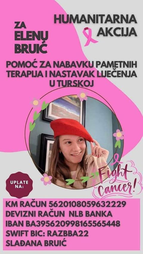Eleni Brujić iz Gradiške potrebna naša pomoć