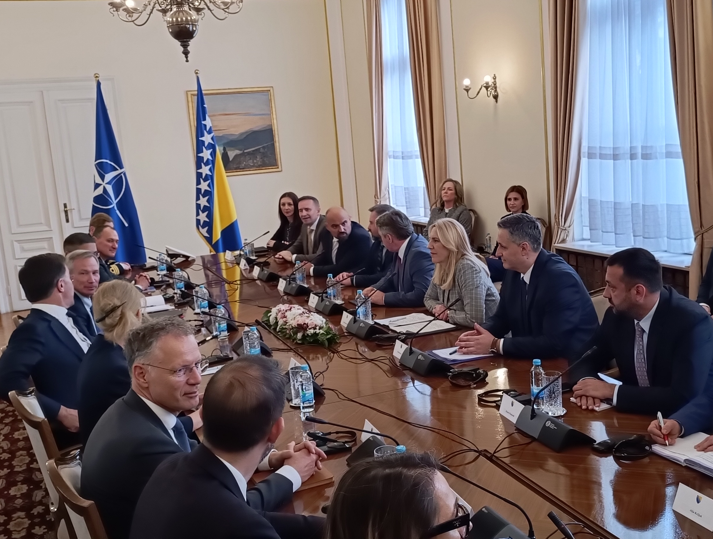 Počeo sastanak sa generalnim sekretarom NATO-a