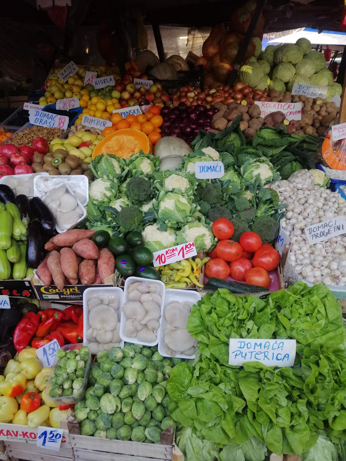 Pijačni barometar za 13. mart