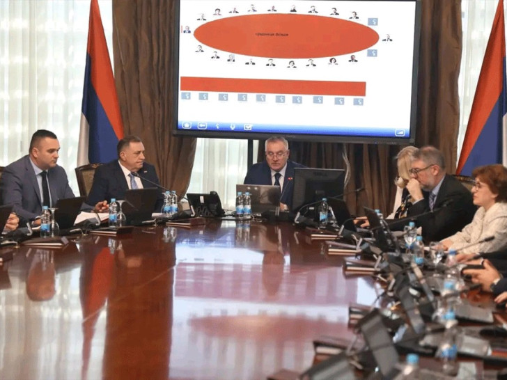 U toku sjednica Vlade Srpske, prisustvuje Dodik