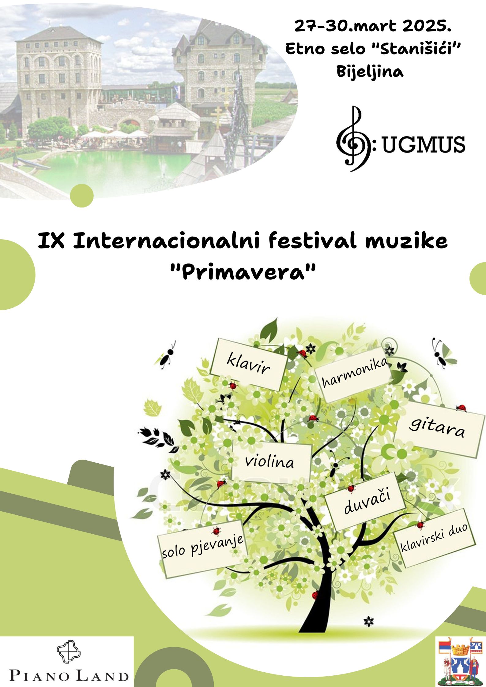 PRIMAVERA u Bijeljini - Četvorodnevni praznik za uši i dušu (RASPORED I SATNICA)