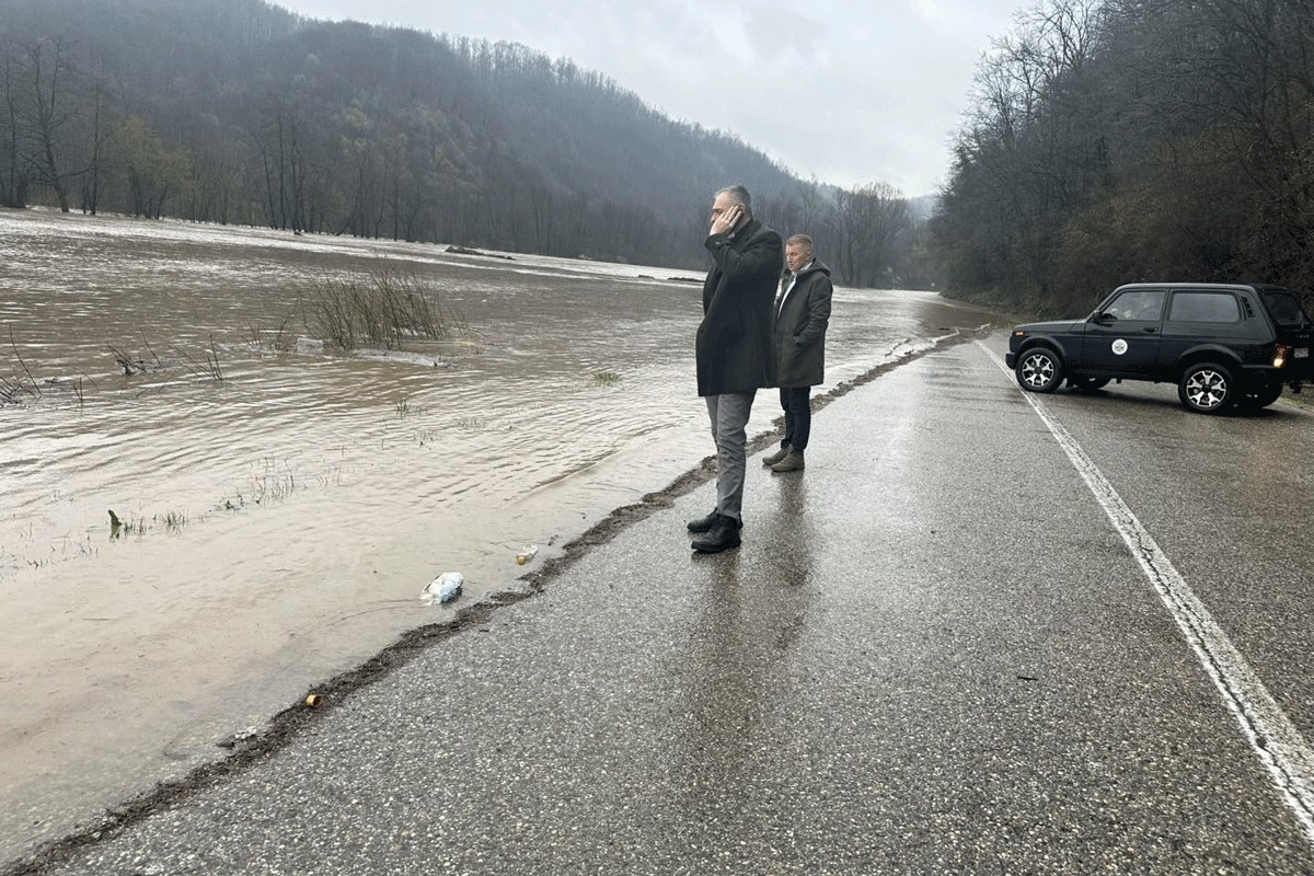 Teslić: Proglašena vanredna odbrana od poplava