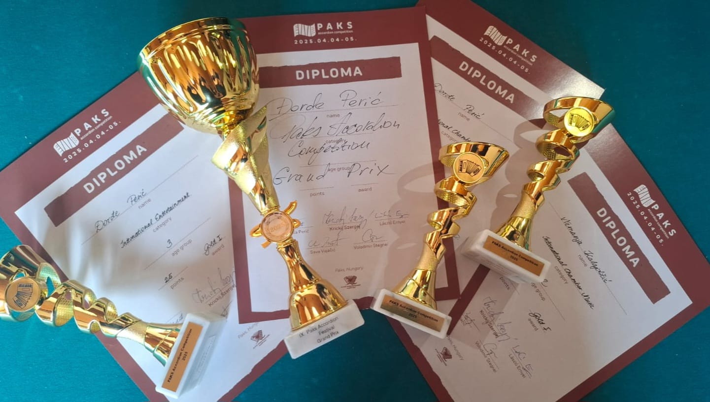 Đorđe Perić osvojio Grand Prix na prestižnom festivalu u Mađarskoj